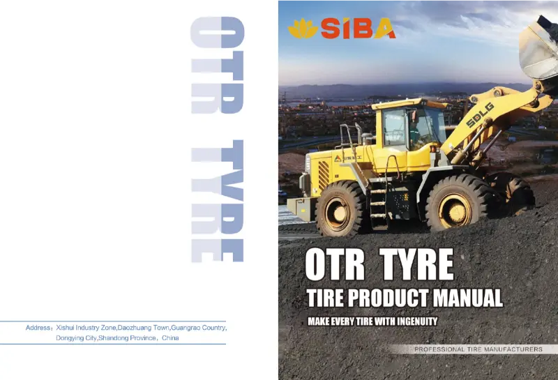 OTR pneumatikoen produktuen eskuliburua